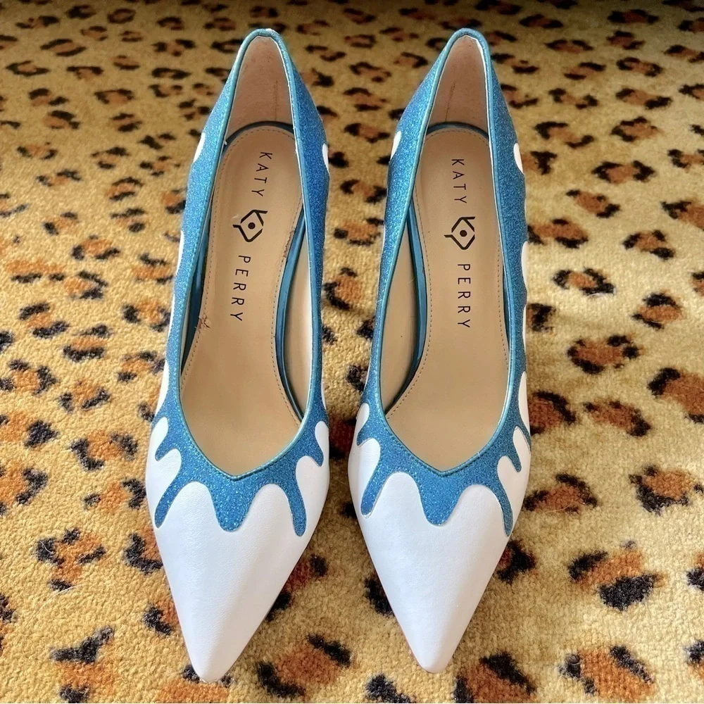 Katy Perry Collections The Cecilia Ocean Blue Stiletto Pump